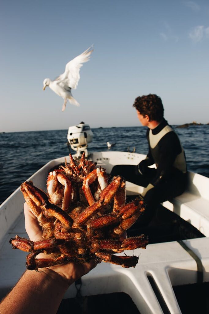 Man Riding on the Speedboat